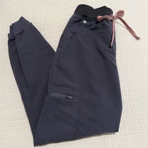 FIGS Women’s XS Charcoal High Waisted Zamora Scrub Pants